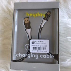 Heyday USB-C to USB-a Braided Cable 6ft
